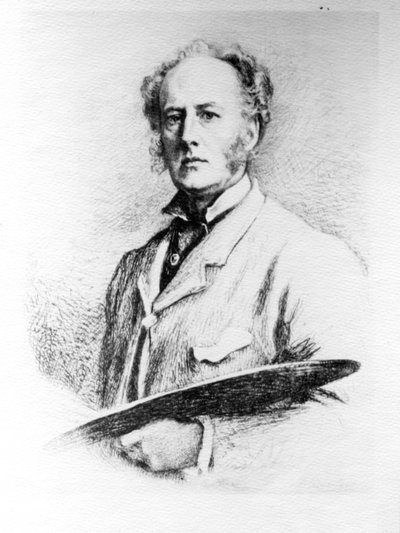 Sir John Everett Millais, 1st Bt, after Sir John Everett Millais by Charles Albert Waltner